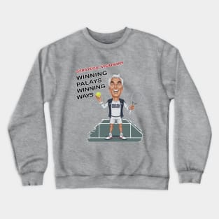 strategic visionary winning plays winning ways Crewneck Sweatshirt